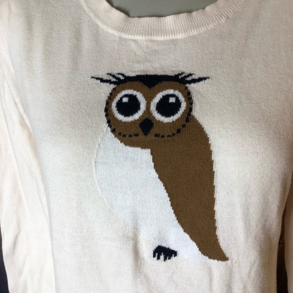 Loft long sleeve owl sweater - Picture 2 of 5